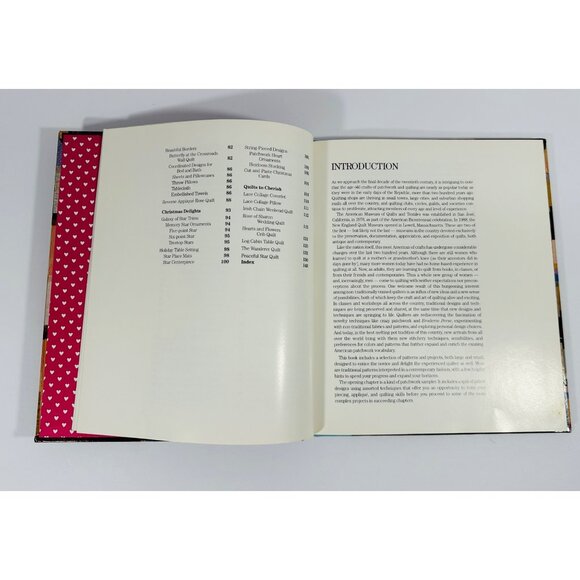 Romantic Patchwork & Quilting By Ciba Vaughan Hardcover 1989 Sewing & Craft Book - Picture 9 of 16